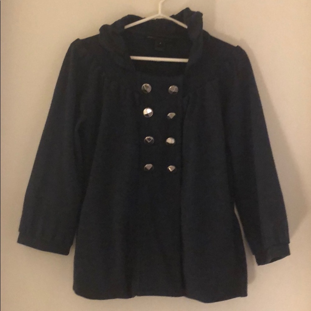 Marc by Marc Jacobs grey wool sweater jacket